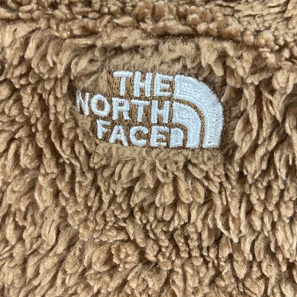 The North Face Reversible Mount Chimbo Jacket Baby 6-12 M Blue Sherpa Full Zip - Picture 15 of 16